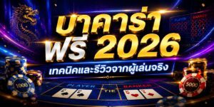สูตรบาคาร่า ฟรี เทคนิคและรีวิวจากผู้เล่นจริง